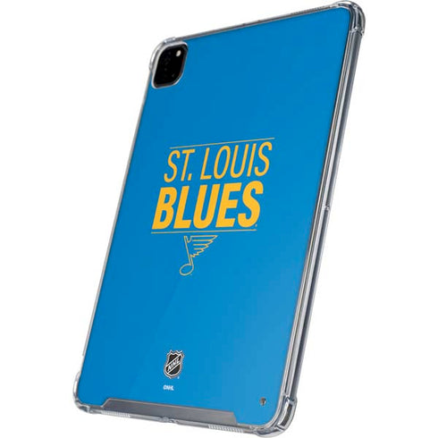 NHL St. Louis Blues Lineup iPad Pro 12.9in (2020) Clear Case
